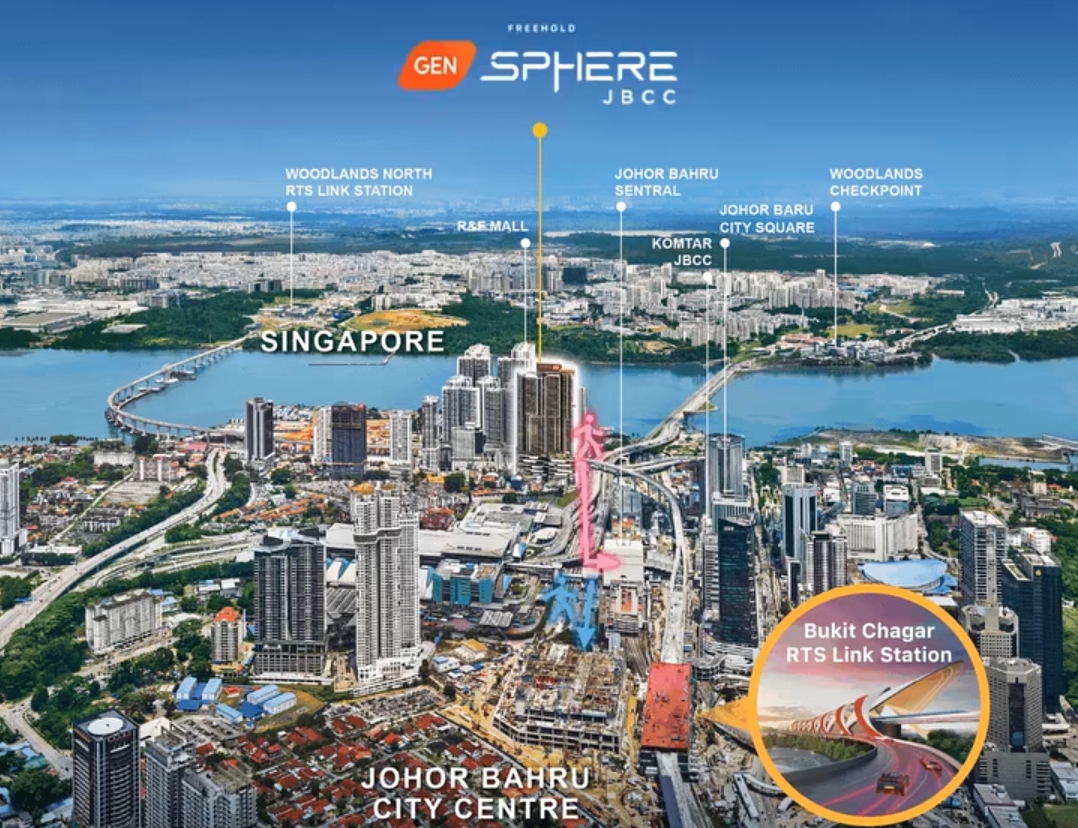 Gen Sphere Location Map – JBCC near RTS Link